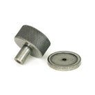 Pewter Brompton Cabinet Knob - 32mm (Plain) | From The Anvil-Cabinet Knobs-Yester Home
