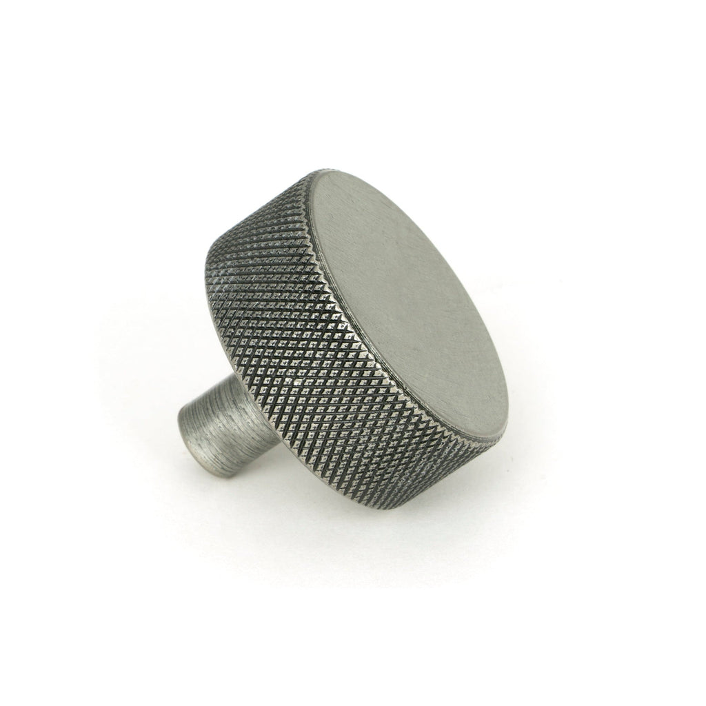 Pewter Brompton Cabinet Knob - 38mm (No rose) | From The Anvil-Cabinet Knobs-Yester Home