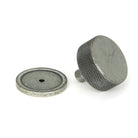 Pewter Brompton Cabinet Knob - 38mm (Plain) | From The Anvil-Cabinet Knobs-Yester Home