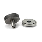 Pewter Brompton Centre Door Knob (Art Deco) | From The Anvil - Centre Door Knobs - From The Anvil - Yester Home