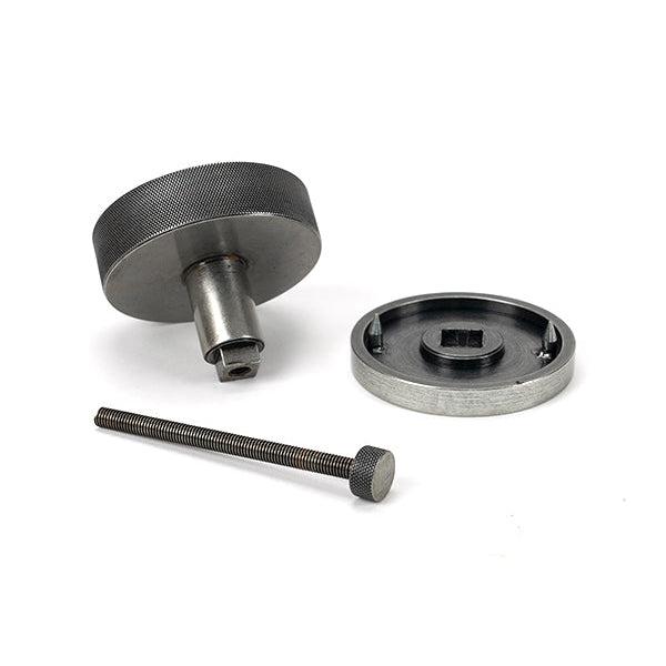Pewter Brompton Centre Door Knob (Beehive) | From The Anvil-Centre Door Knobs-Yester Home
