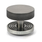 Pewter Brompton Centre Door Knob (Beehive) | From The Anvil - Centre Door Knobs - From The Anvil - Yester Home