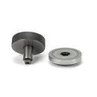 Pewter Brompton Centre Door Knob (Plain) | From The Anvil - Centre Door Knobs - From The Anvil - Yester Home