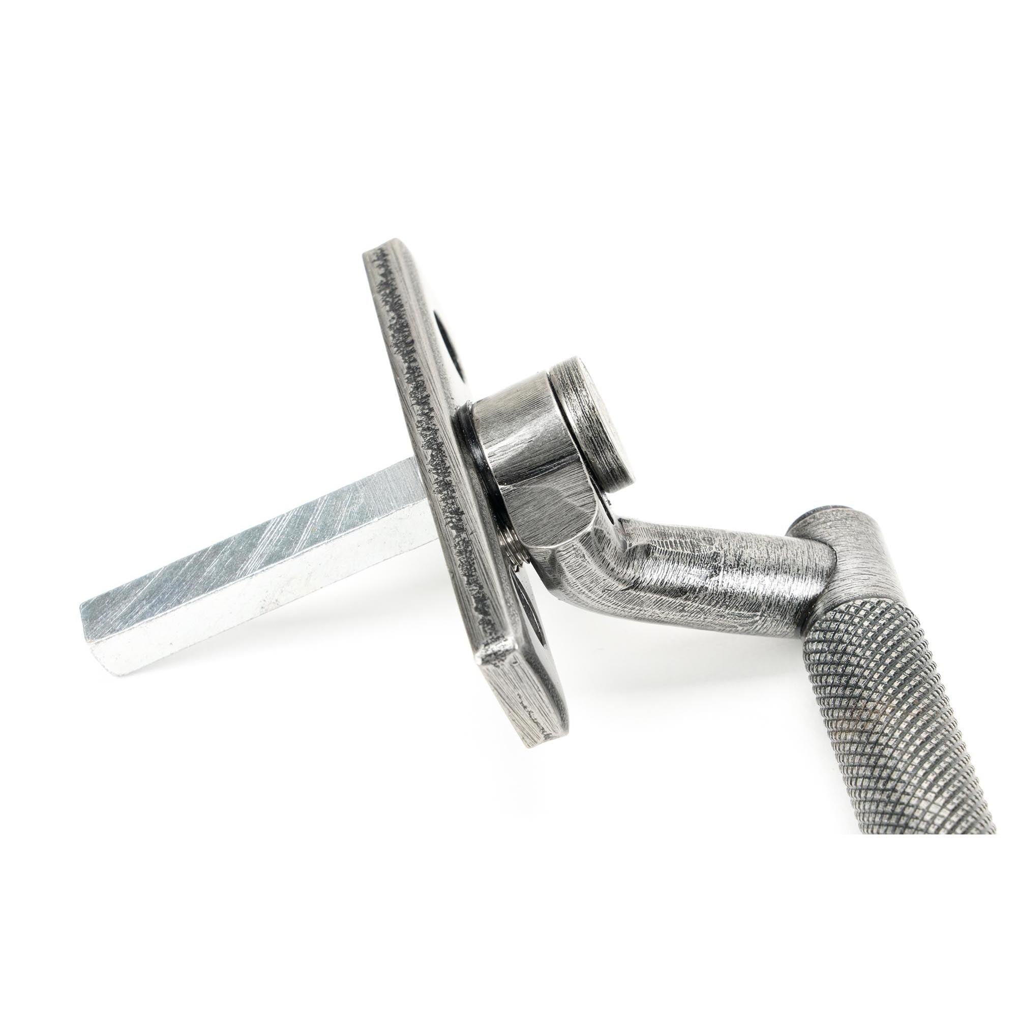 Pewter Brompton Espag - RH | From The Anvil - Espag. Fasteners - From The Anvil - Yester Home