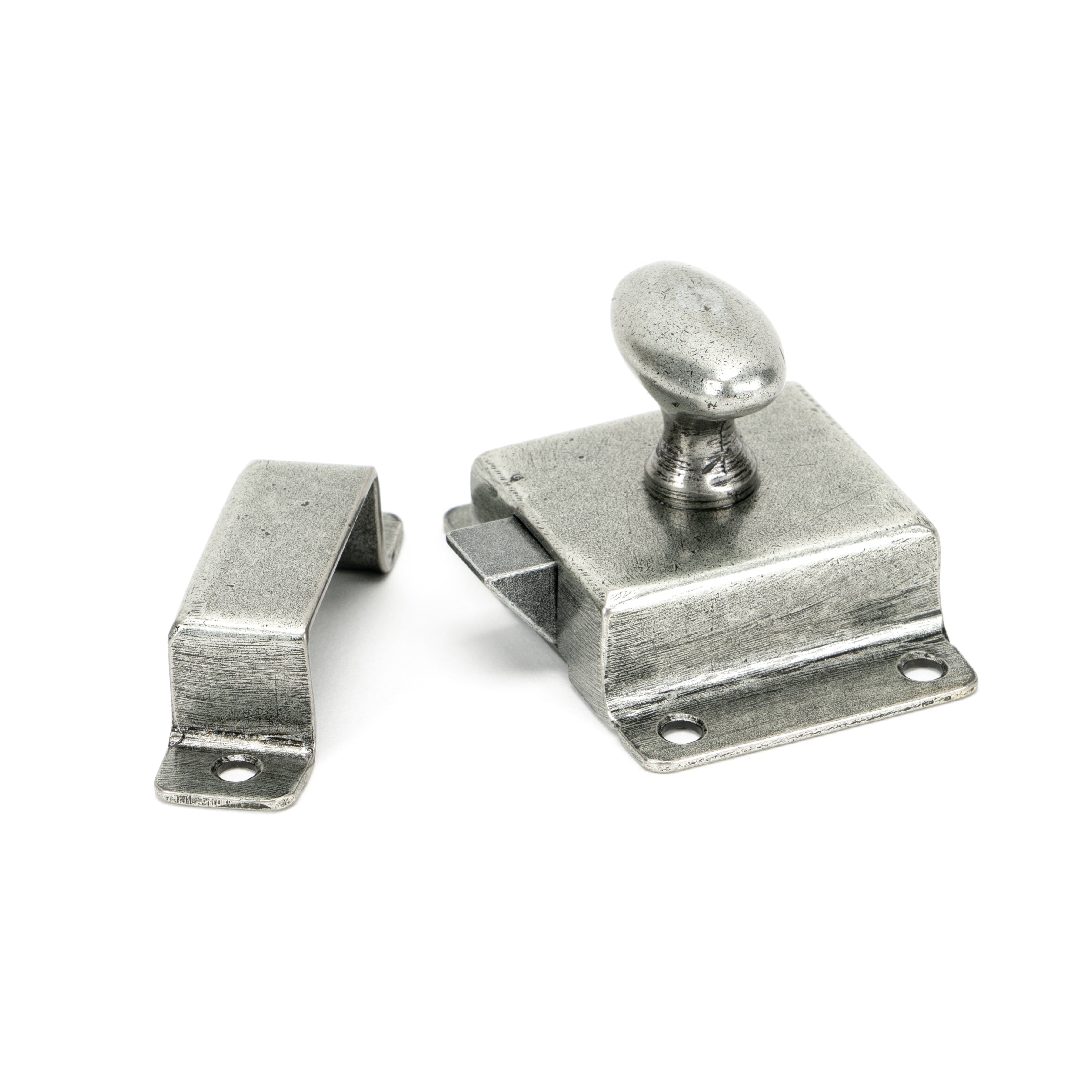 Pewter Cabinet Latch | From The Anvil-Cabinet Latches & Catches-Yester Home