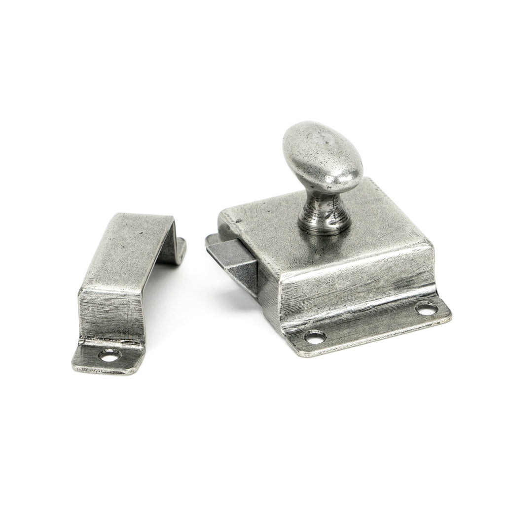 Pewter Cabinet Latch | From The Anvil-Cabinet Latches & Catches-Yester Home