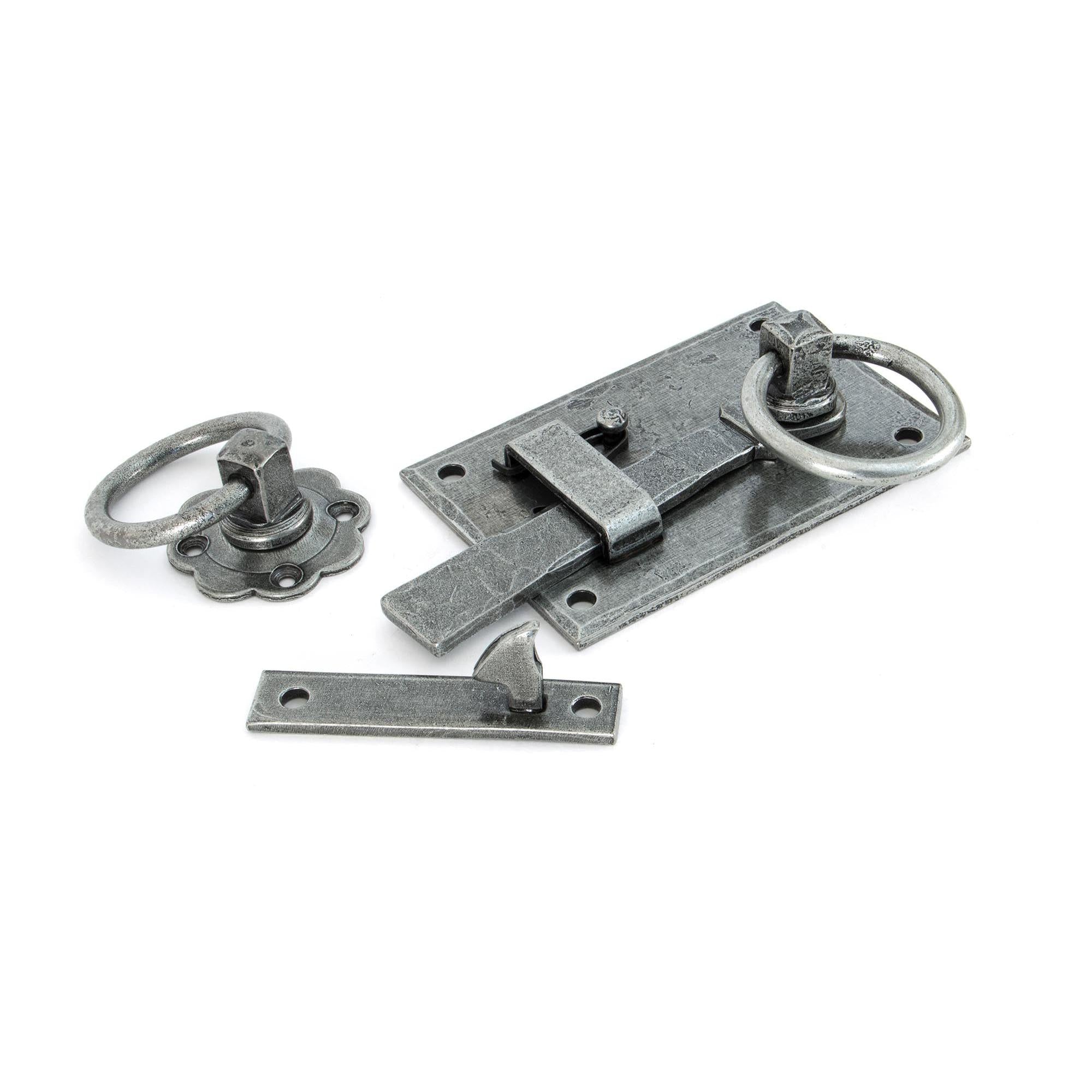 Pewter Cottage Latch - RH | From The Anvil - Latches - From The Anvil - Yester Home