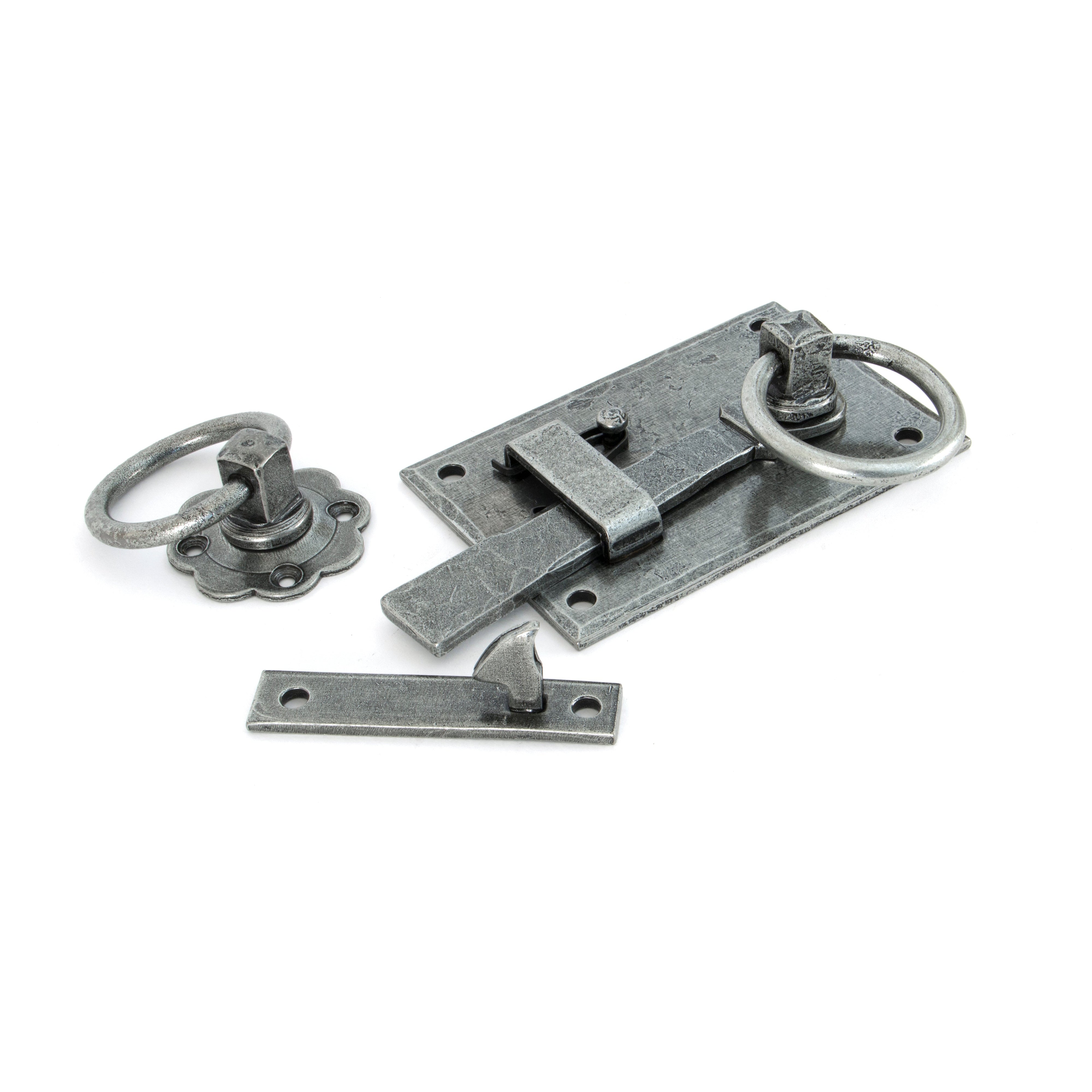 Pewter Cottage Latch - RH | From The Anvil-Latches-Yester Home