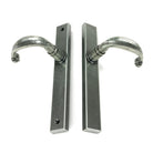 Pewter Cottage Slimline Lever Espag. Latch Set | From The Anvil - Espagnolette - From The Anvil - Yester Home