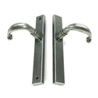 Pewter Cottage Slimline Lever Espag. Latch Set | From The Anvil-Espagnolette-Yester Home
