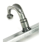Pewter Cottage Slimline Lever Espag. Latch Set | From The Anvil-Espagnolette-Yester Home
