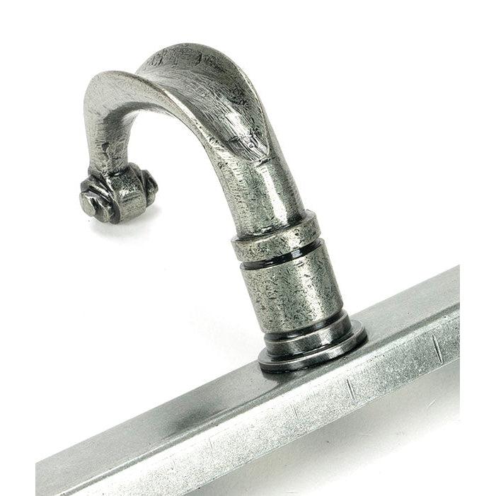 Pewter Cottage Slimline Lever Espag. Latch Set | From The Anvil-Espagnolette-Yester Home