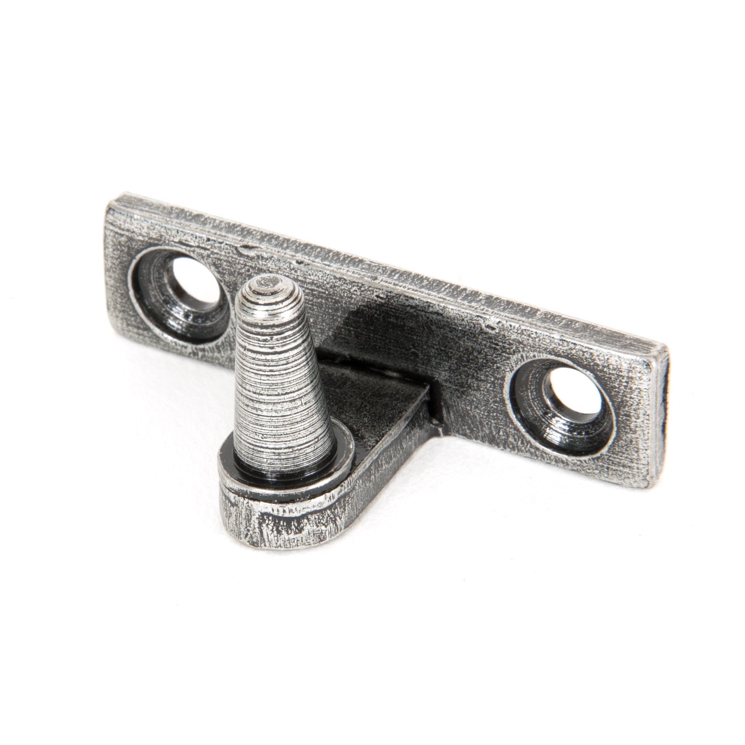 Pewter Cranked Stay Pin | From The Anvil-Stay Pins-Yester Home