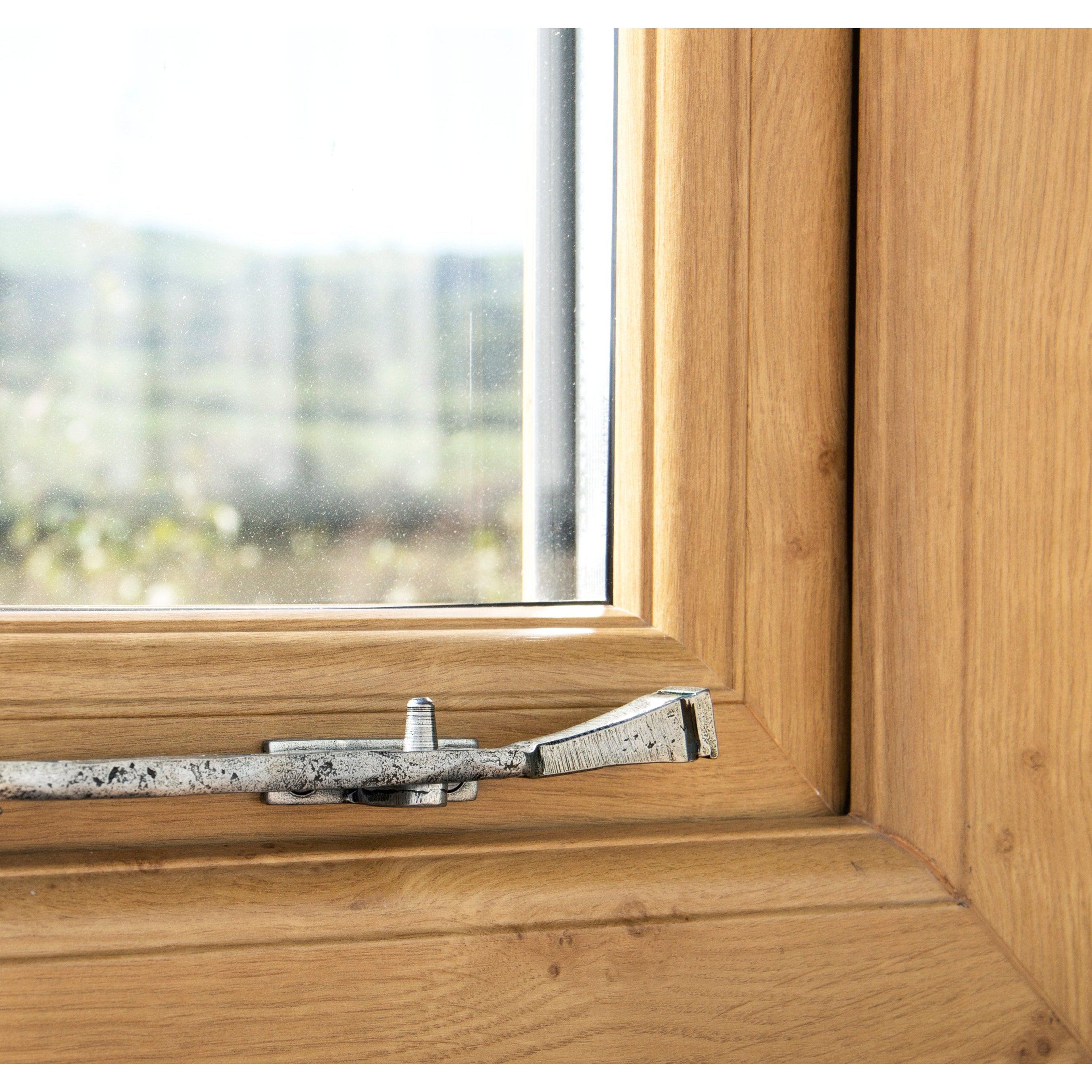 Pewter Cranked Stay Pin | From The Anvil-Stay Pins-Yester Home