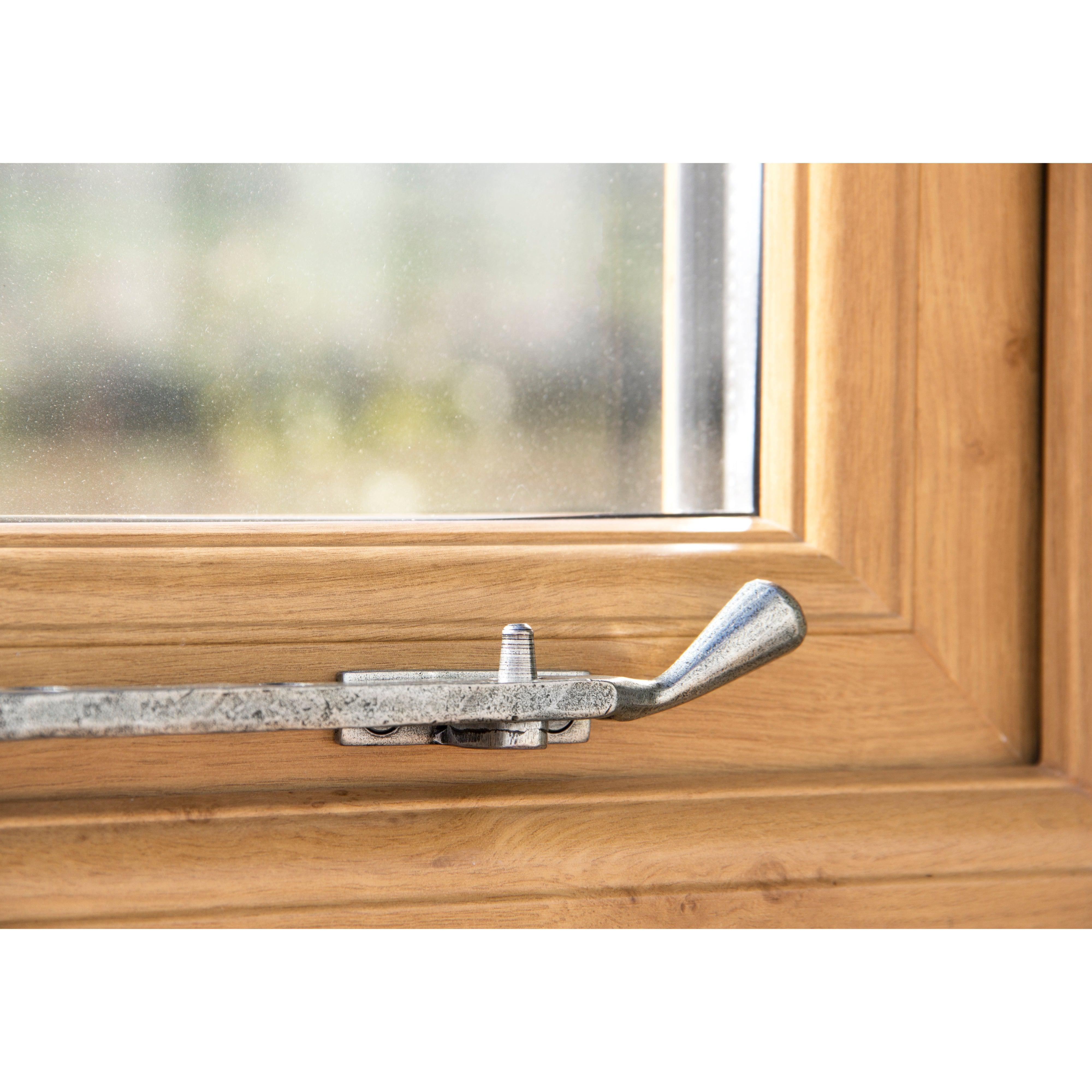Pewter Cranked Stay Pin | From The Anvil-Stay Pins-Yester Home