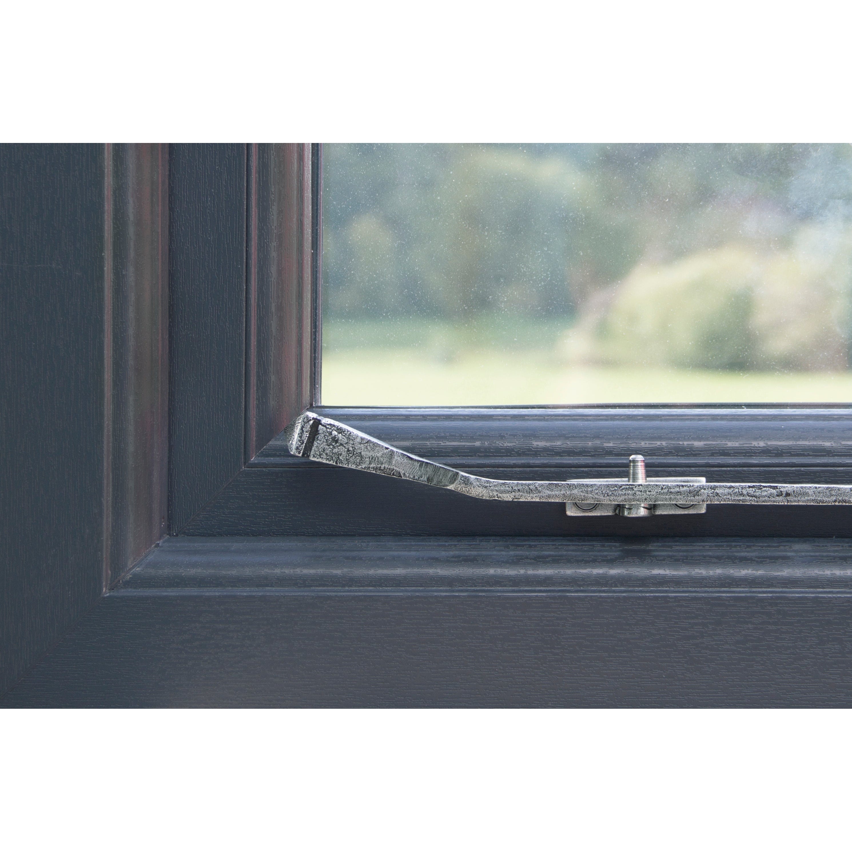 Pewter Cranked Stay Pin | From The Anvil-Stay Pins-Yester Home