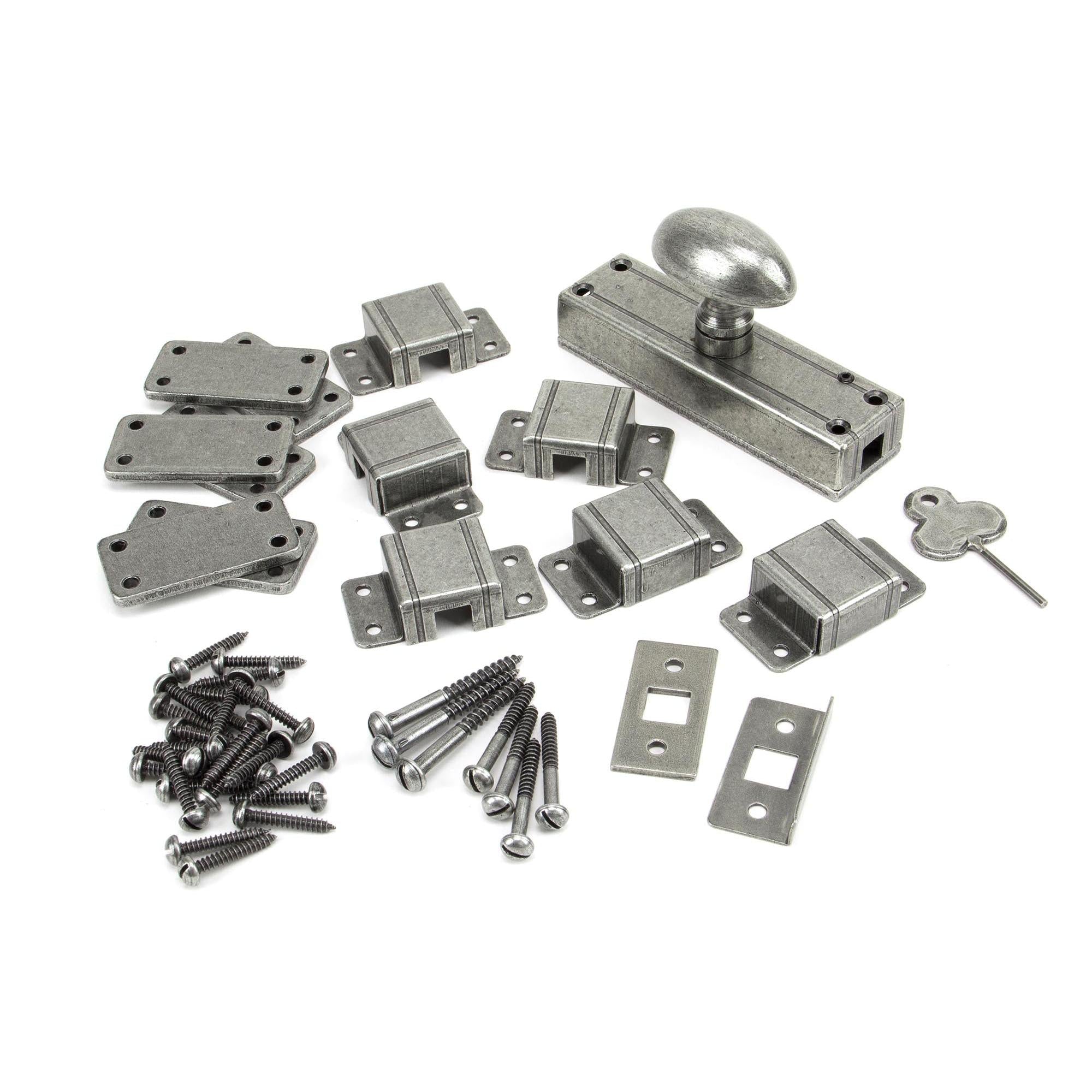 Pewter Cremone Bolt | From The Anvil - Bolts - From The Anvil - Yester Home