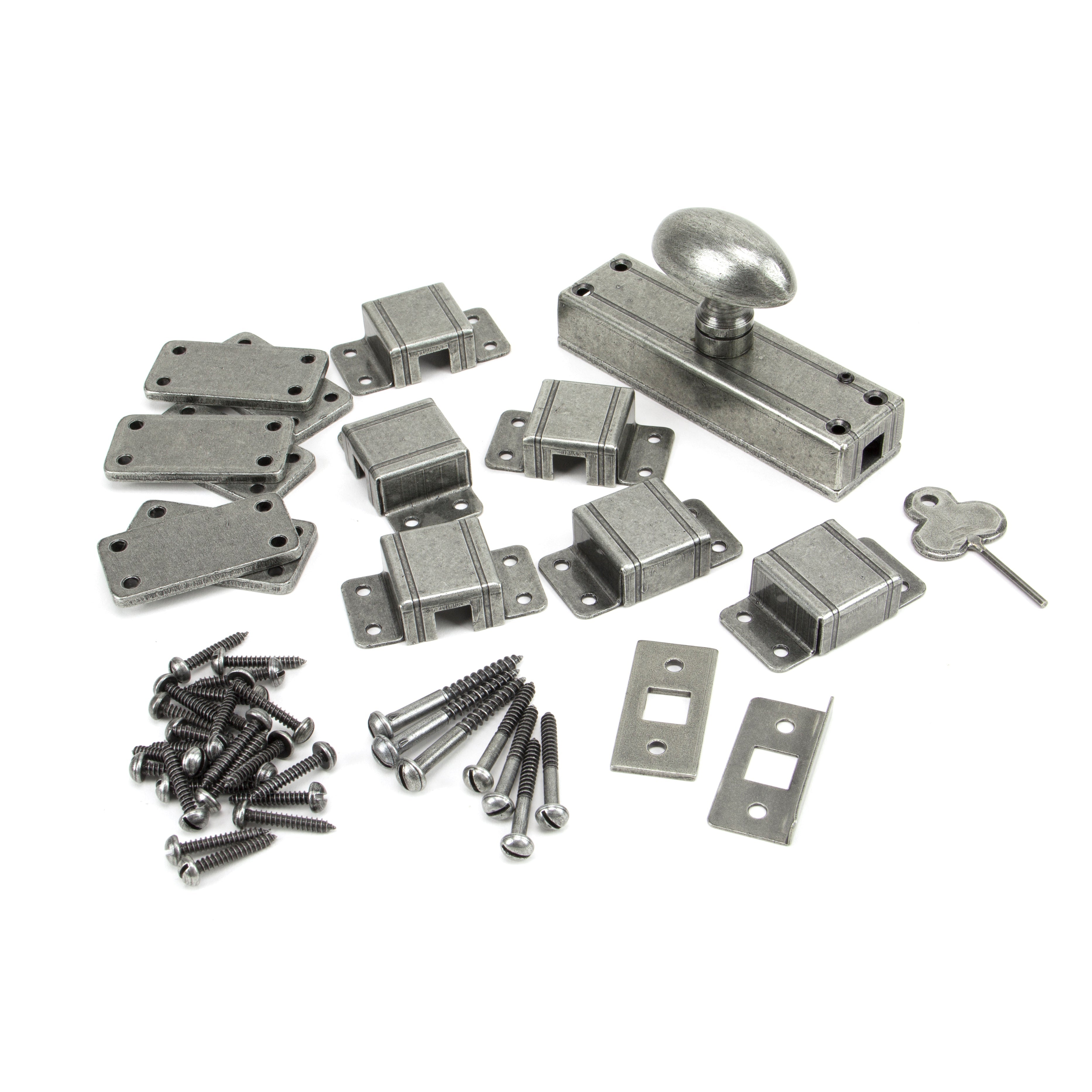 Pewter Cremone Bolt | From The Anvil-Bolts-Yester Home