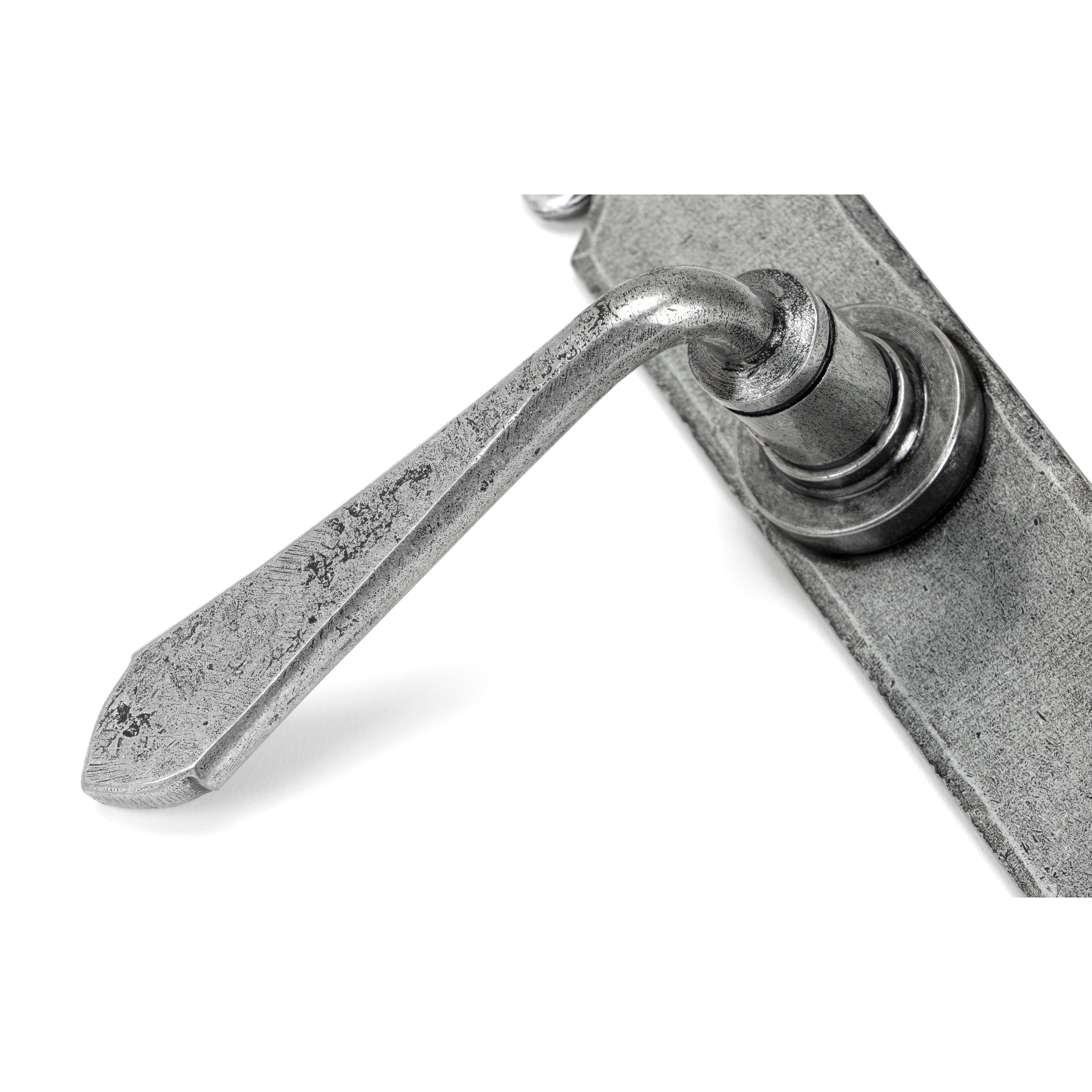 Pewter Cromwell Lever Espag. Lock Set | From The Anvil-Espagnolette-Yester Home