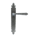 Pewter Cromwell Lever Latch Set | From The Anvil - Lever Latch - From The Anvil - Yester Home