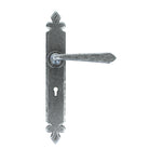 Pewter Cromwell Lever Lock Set | From The Anvil - Lever Lock - From The Anvil - Yester Home