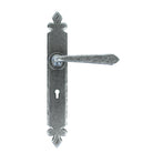 Pewter Cromwell Lever Lock Set | From The Anvil-Lever Lock-Yester Home