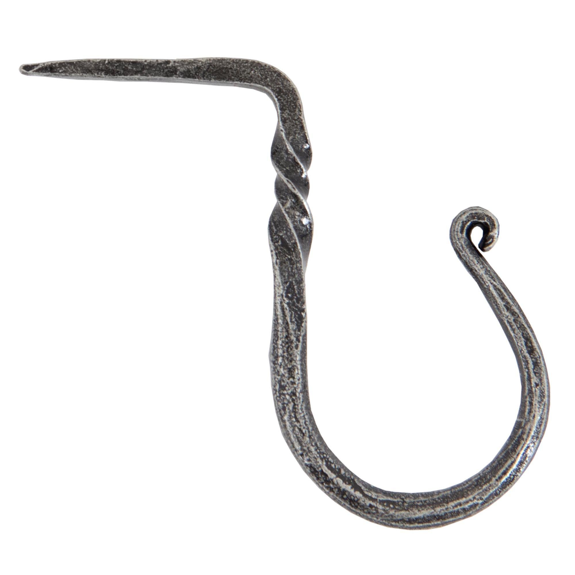 Pewter Cup Hook - Medium | From The Anvil - Cup Hooks - From The Anvil - Yester Home