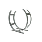 Pewter Curved Log Holder - Large | From The Anvil - Log Holders - From The Anvil - Yester Home