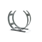 Pewter Curved Log Holder - Small | From The Anvil - Log Holders - From The Anvil - Yester Home