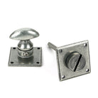 Pewter Diamond Bathroom Thumbturn | From The Anvil - Thumbturns - From The Anvil - Yester Home