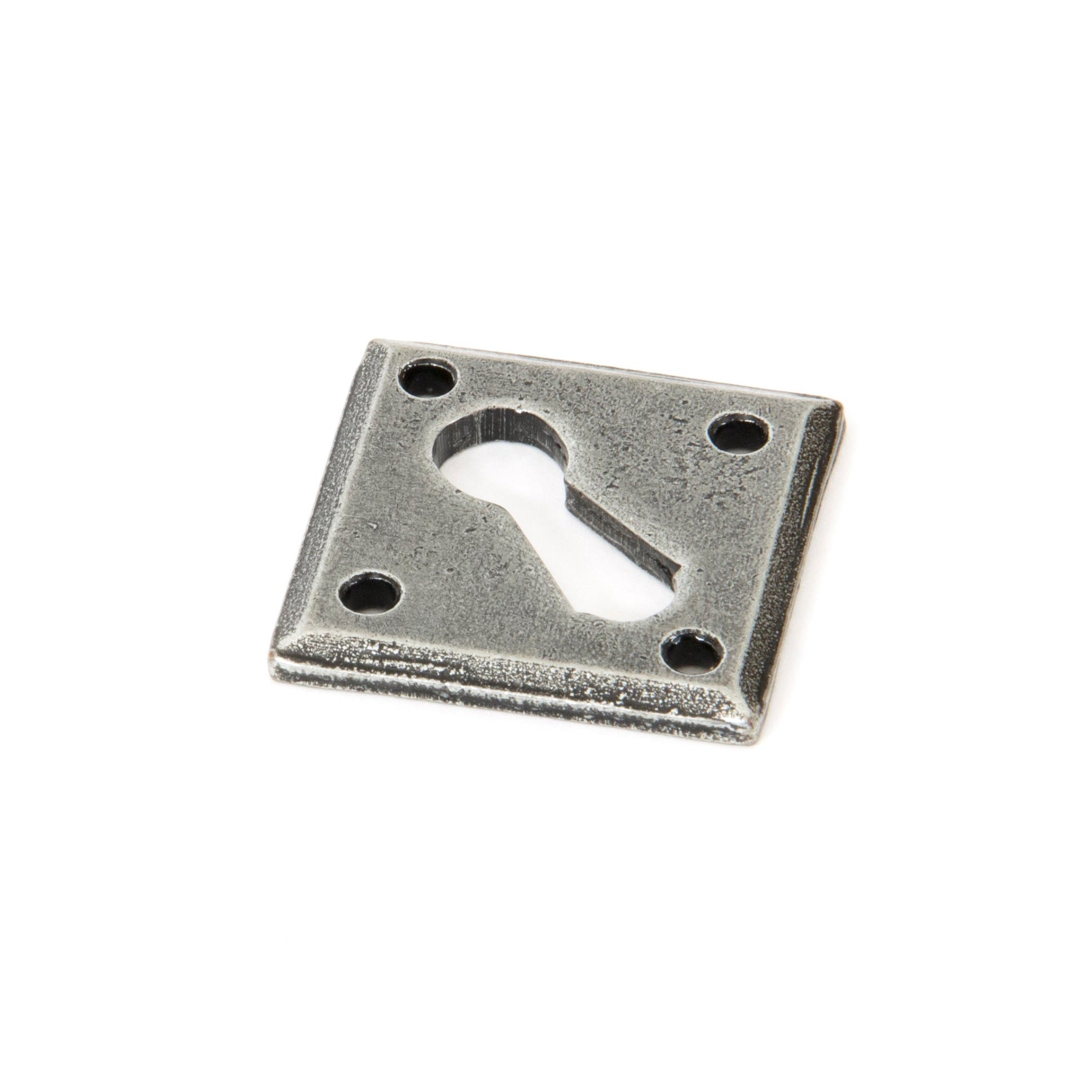 Pewter Diamond Escutcheon | From The Anvil-Escutcheons-Yester Home