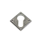 Pewter Diamond Euro Escutcheon | From The Anvil - Euro Escutcheons - From The Anvil - Yester Home