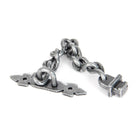 Pewter Door Chain | From The Anvil - Security - From The Anvil - Yester Home