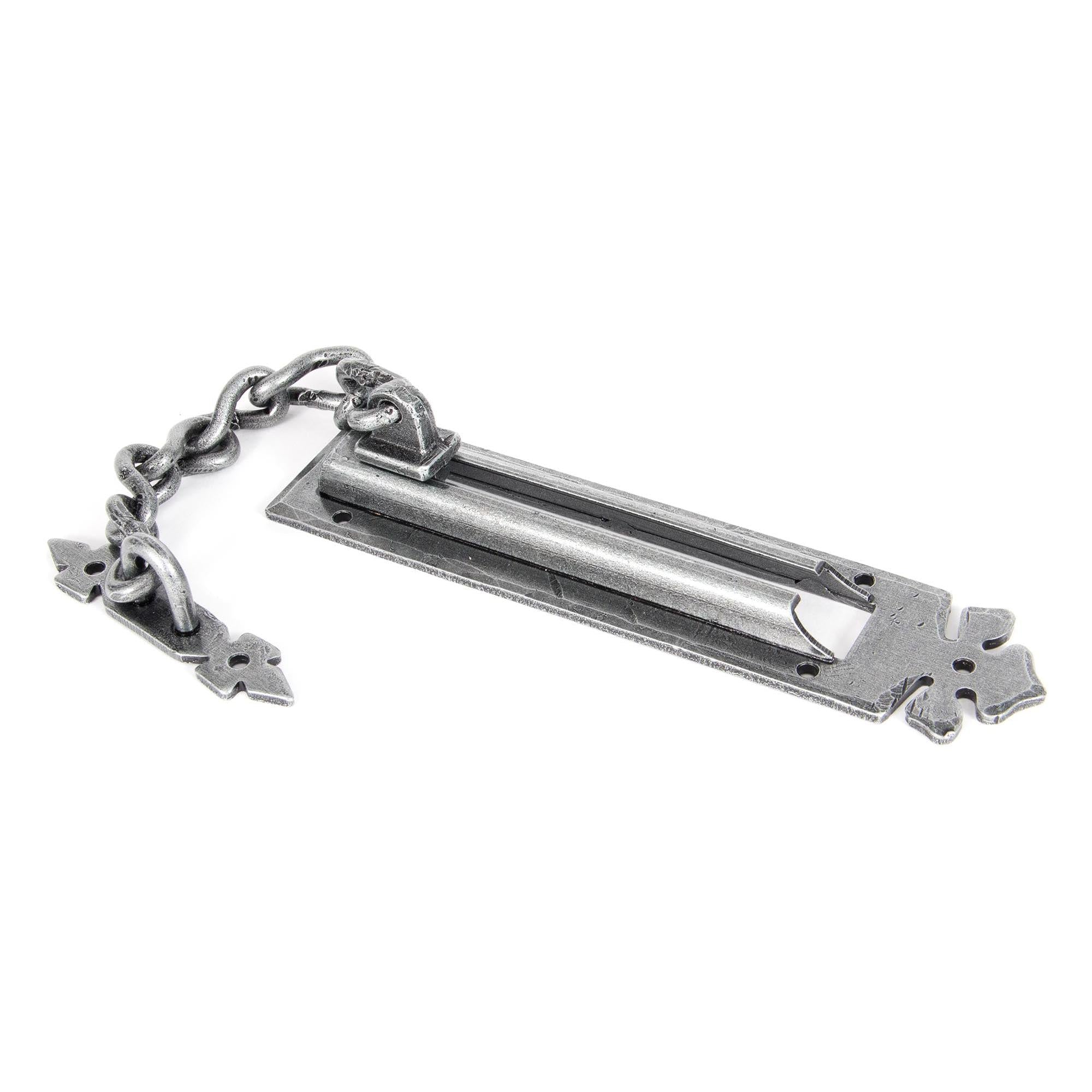Pewter Door Chain | From The Anvil - Security - From The Anvil - Yester Home