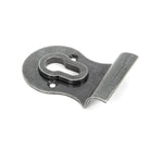 Pewter Euro Door Pull | From The Anvil - Euro Pulls - From The Anvil - Yester Home