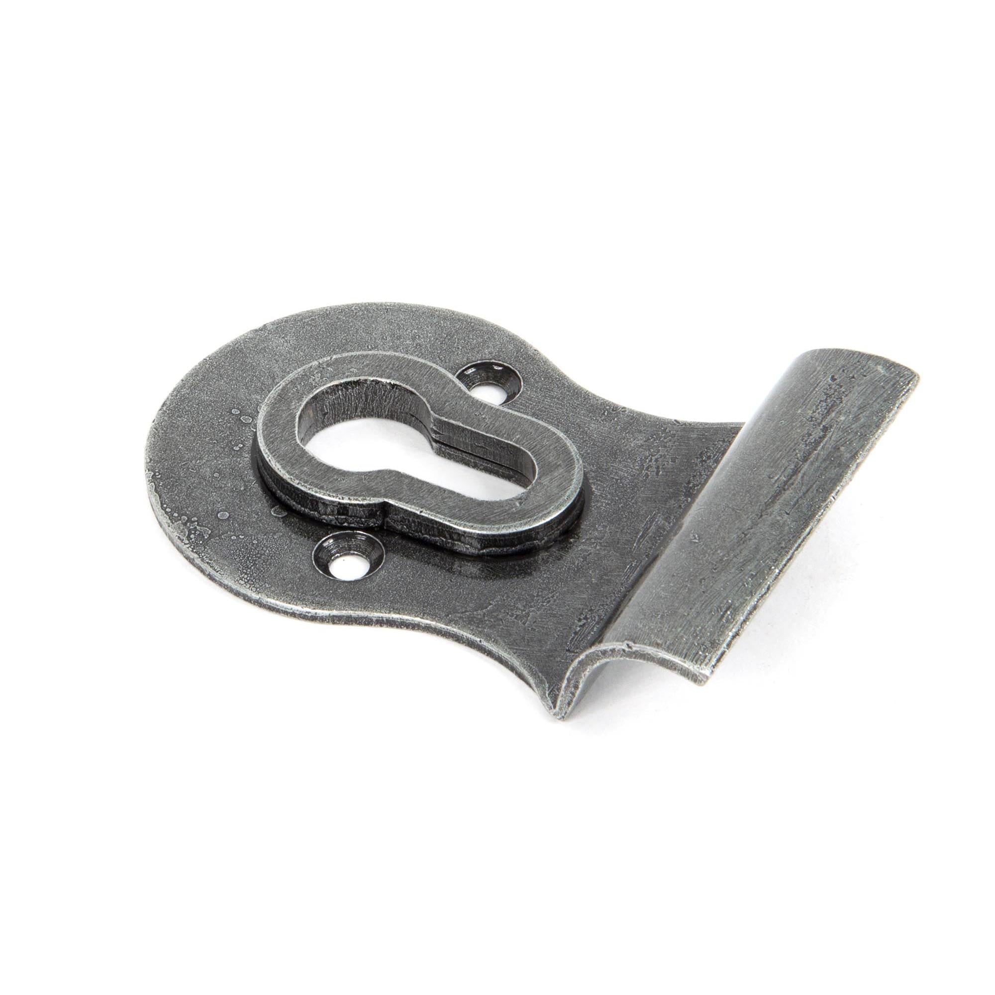 Pewter Euro Door Pull | From The Anvil - Euro Pulls - From The Anvil - Yester Home