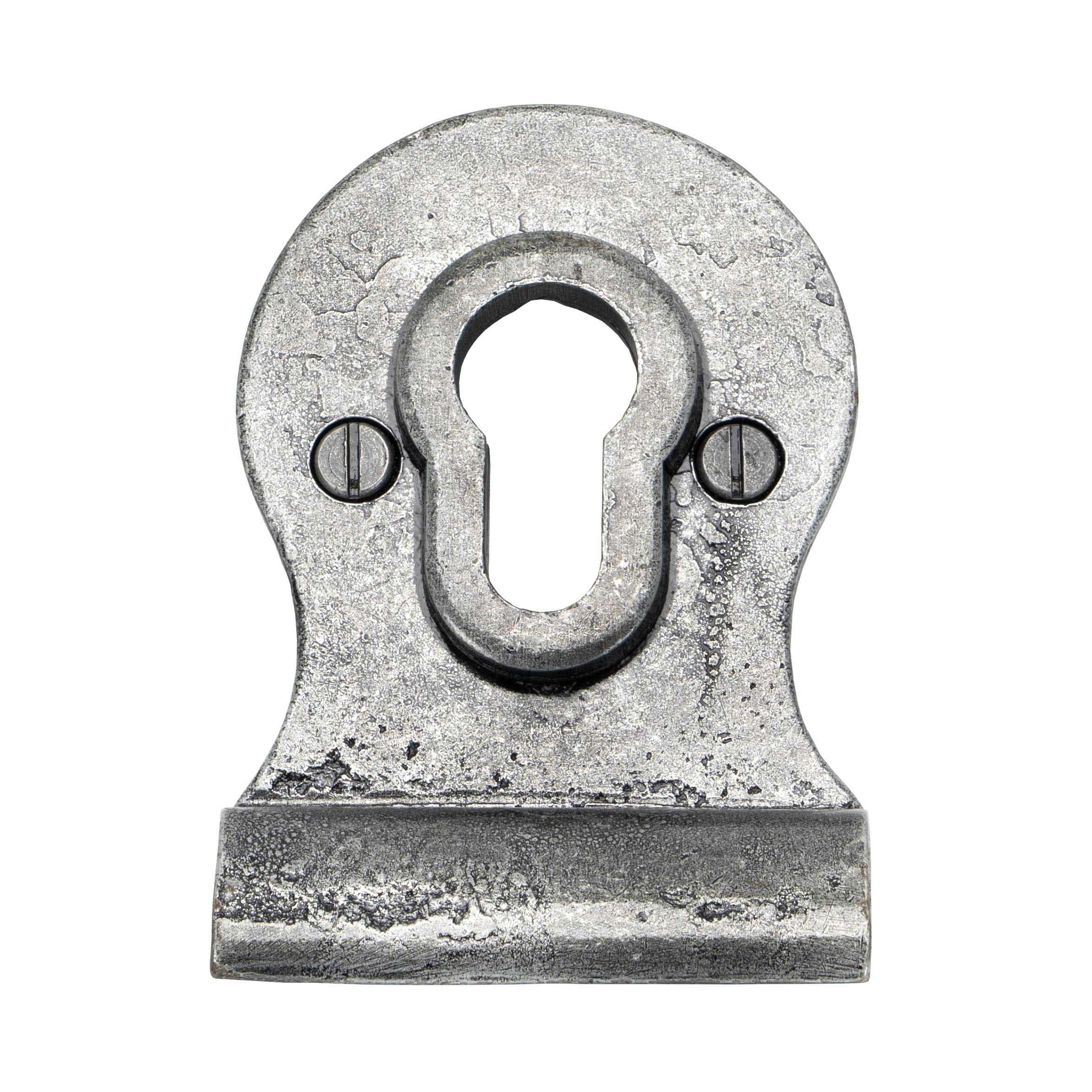 Pewter Euro Door Pull | From The Anvil - Euro Pulls - From The Anvil - Yester Home