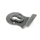 Pewter Euro Door Pull | From The Anvil-Euro Pulls-Yester Home
