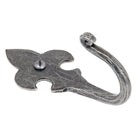 Pewter Fleur-De-Lys Coat Hook | From The Anvil-Coat Hooks-Yester Home