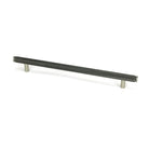 Pewter Full Brompton Pull Handle - Large | From The Anvil-Pull Handles-Yester Home