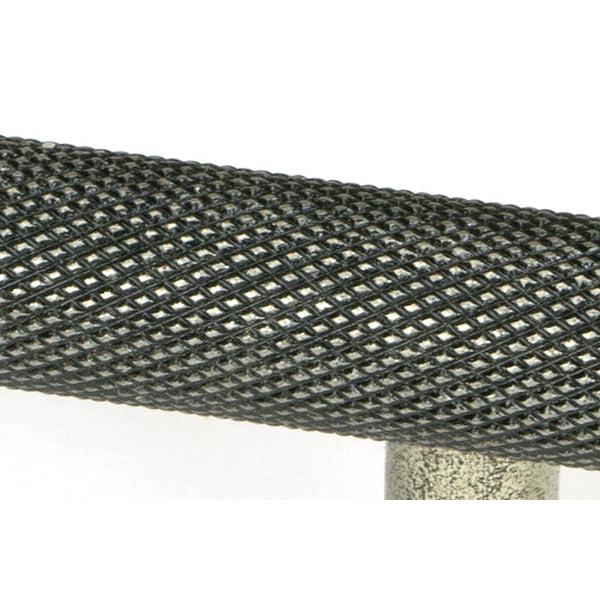 Pewter Full Brompton Pull Handle - Medium | From The Anvil-Pull Handles-Yester Home