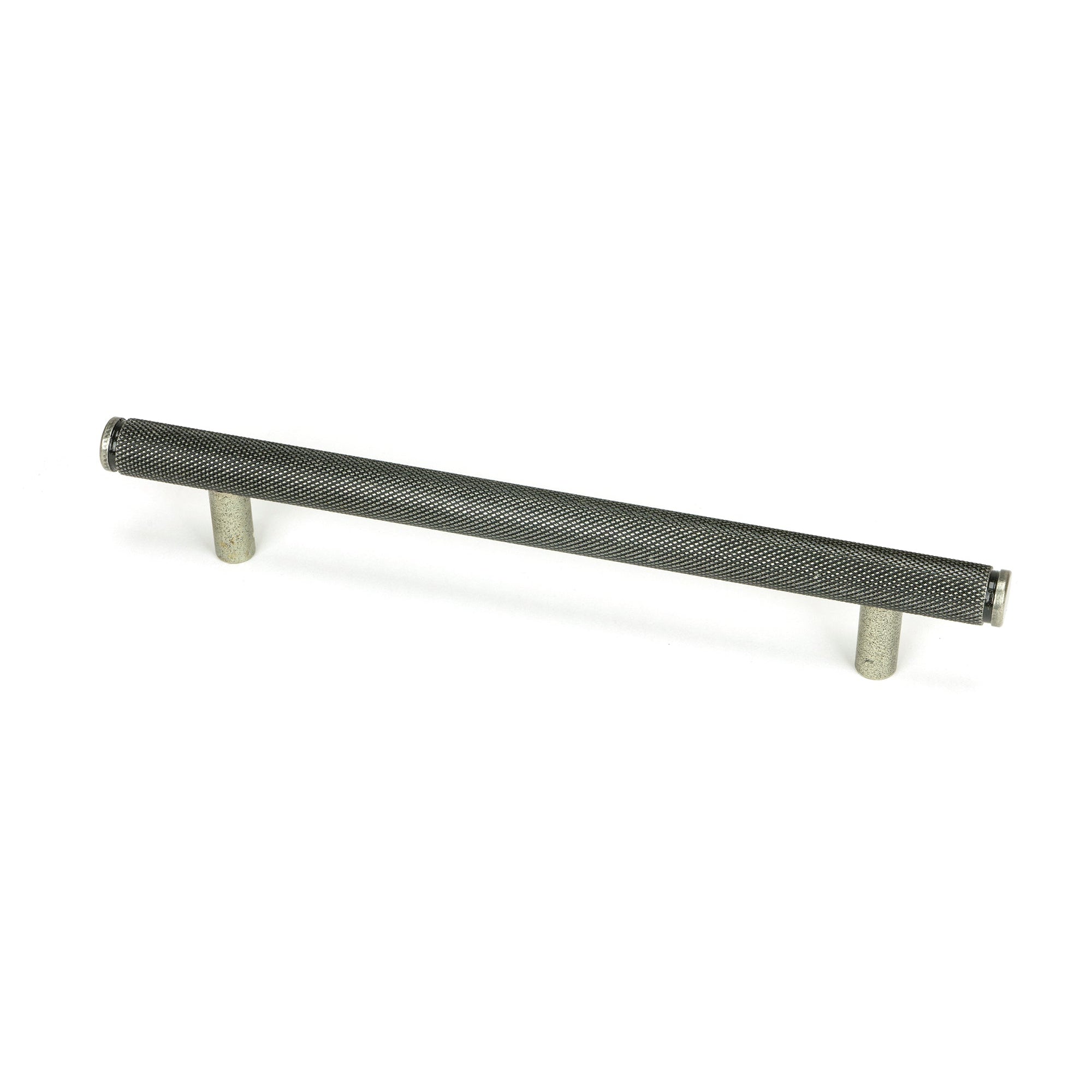 Pewter Full Brompton Pull Handle - Medium | From The Anvil-Pull Handles-Yester Home