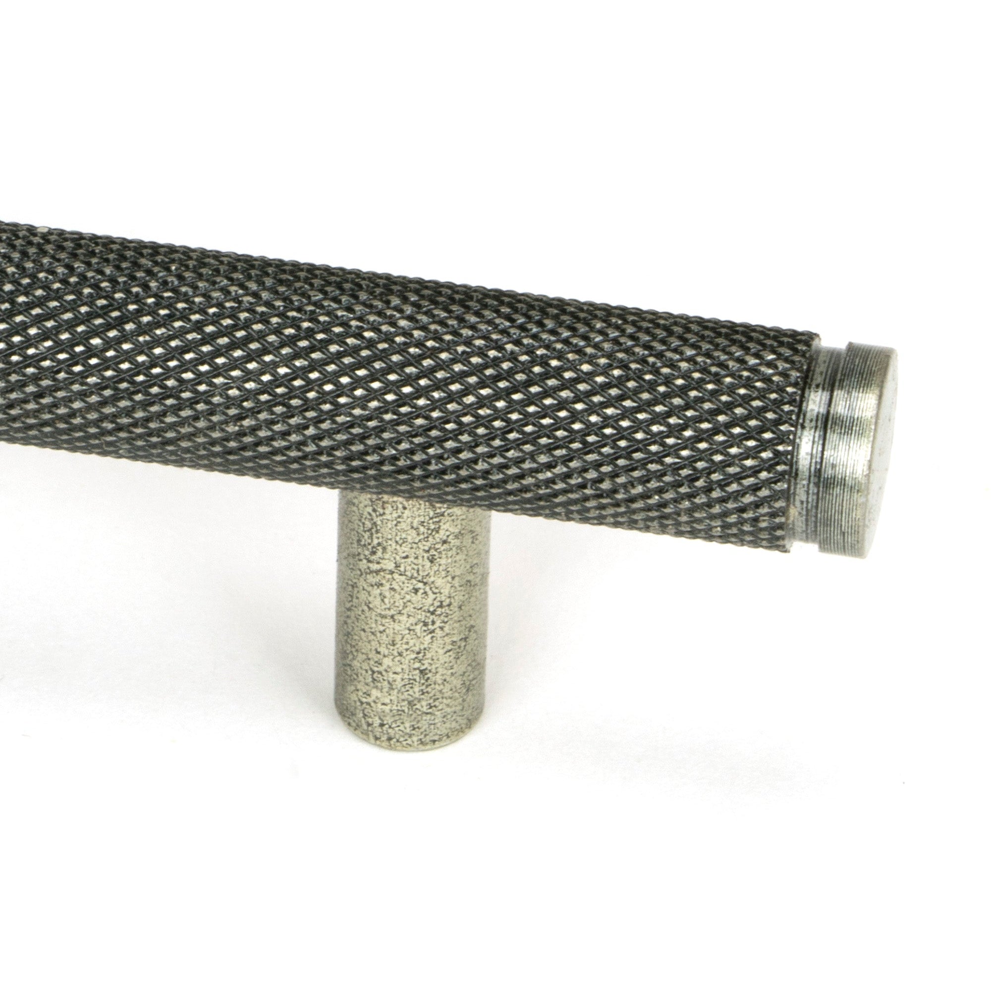 Pewter Full Brompton Pull Handle - Small | From The Anvil-Pull Handles-Yester Home