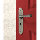 Pewter Gothic Lever Lock Set | From The Anvil-Lever Lock-Yester Home