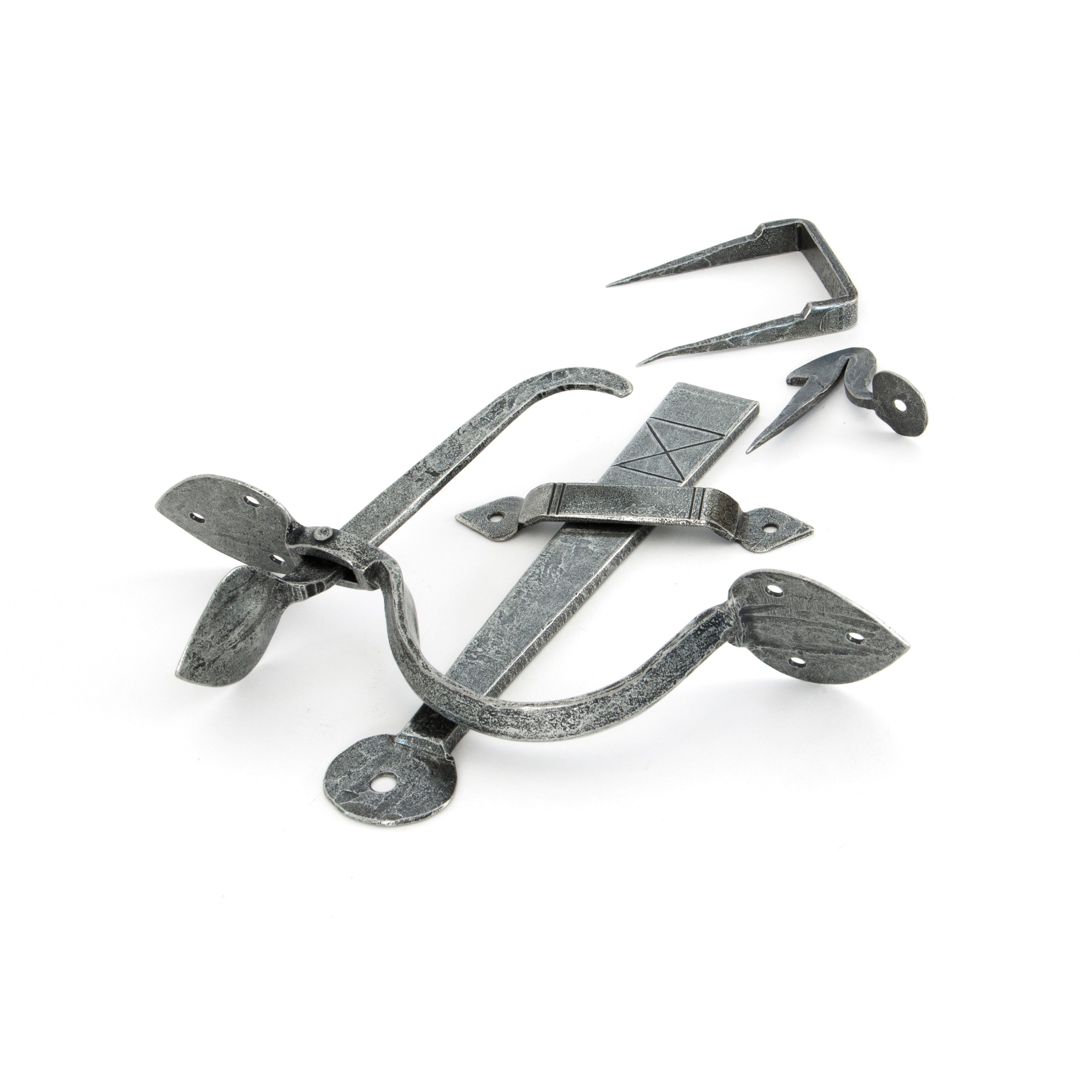 Pewter Gothic Thumblatch | From The Anvil-Thumblatches-Yester Home