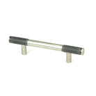 Pewter Half Brompton Pull Handle - Small | From The Anvil - Pull Handles - From The Anvil - Yester Home
