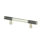 Pewter Half Brompton Pull Handle - Small | From The Anvil-Pull Handles-Yester Home