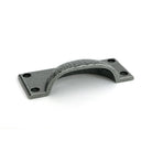Pewter Hammered Art Deco Drawer Pull - Drawer Pulls - From The Anvil - Yester Home