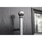 Pewter Hammered Ball Curtain Finial (pair) | From The Anvil-Finials-Yester Home