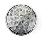 Pewter Hammered Cabinet Knob - Large | From The Anvil - Cabinet Knobs - From The Anvil - Yester Home